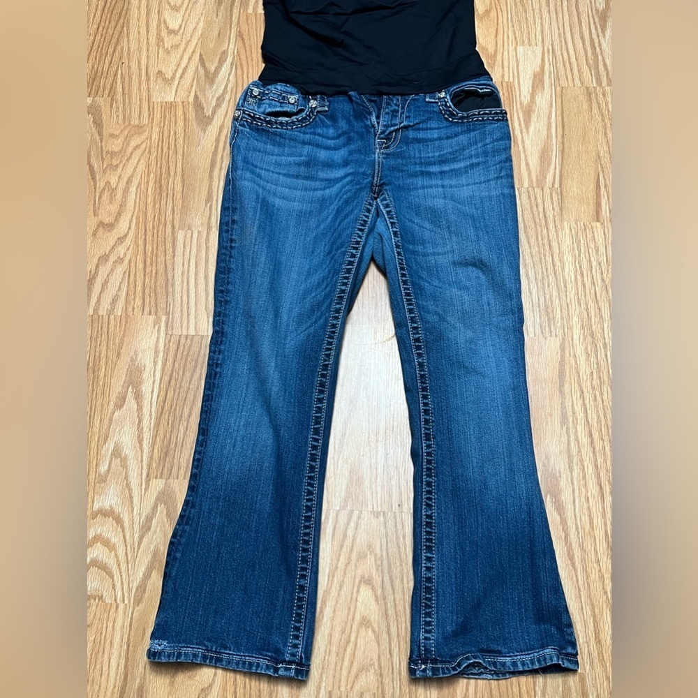 Miss Me L/XL Maternity Jeans